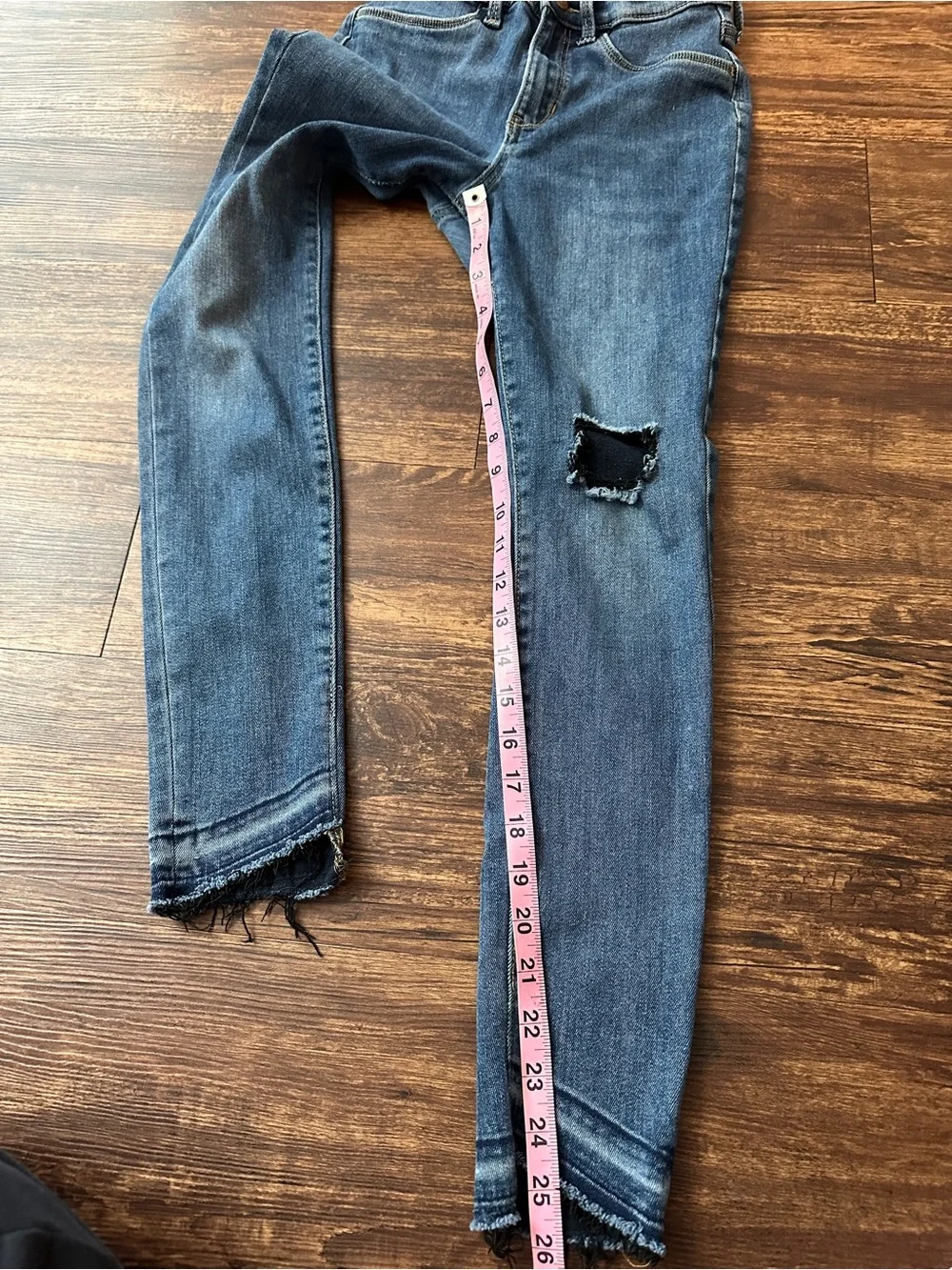 OLD NAVY 14 Ballerina Built in tough stretch blue jean jeggings